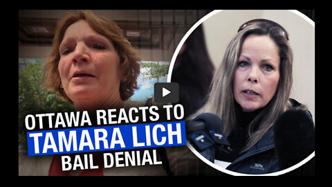 Justice Of The Peace Refuses To Release Tamara Lich, Supporters Gather Outside Ottawa Courthouse
