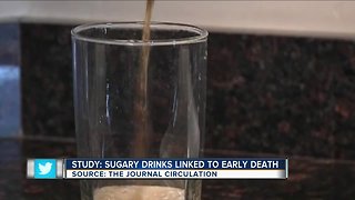 Study: Sugary drinks linked to early death