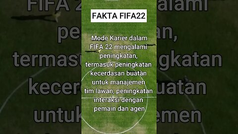 FAKTA TENTANG FIFA22#shorts