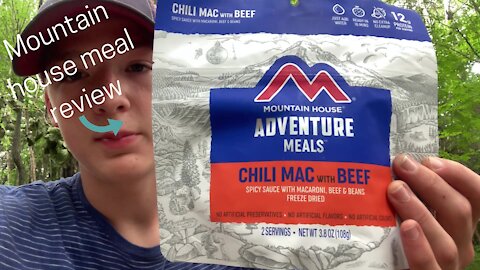 Mountain house meal review