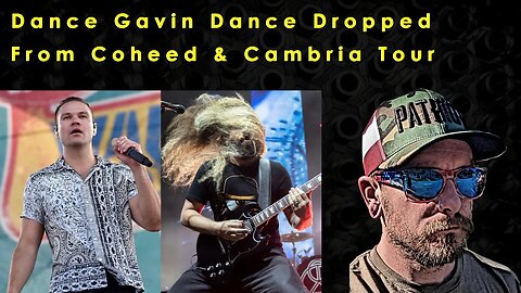 Dance Gavin Dance Dropped from Coheed & Cambria Tour #dancegavindance