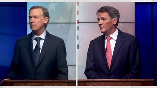 Full video: John Hickenlooper, Andrew Romanoff square off in Senate primary debate