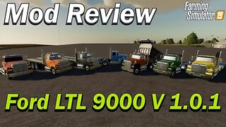 Mod Review - Ford LTL 9000 V1.0.1.0 Truck Pack