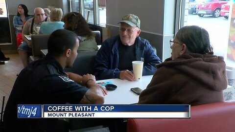 Citizens express concerns at Mt. Pleasant Coffee with a Cop event