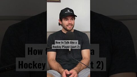 How to Talk Like a Hockey Player #shorts