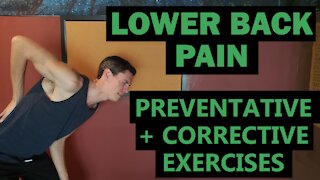 Lower Back Pain! Corrective and Preventative Exercises to Get You Back to Your Program