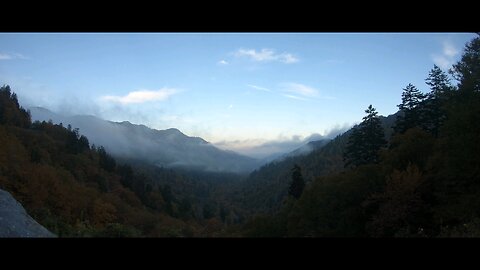 Sunrise in the Smokies