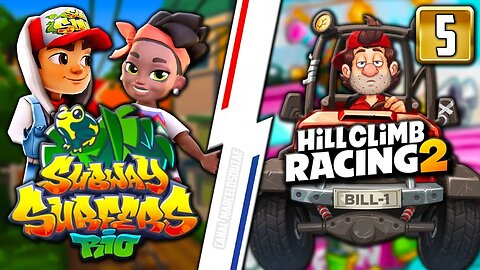 Subway Surfers Rio 2023 e Hill Climb 2 no Passe de Agosto #5