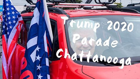 Chattanooga, Tennessee Trump 2020 Car Parade