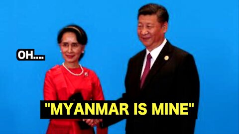How Xi jinping takes over the Myanmar.
