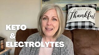 Electrolytes and Ketogenic Diet / Why do you need them on Keto?