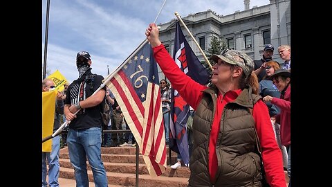 'Liberate Colorado:' Large crowds gather at State Capitol to protest COVID-19 stay-at-home order