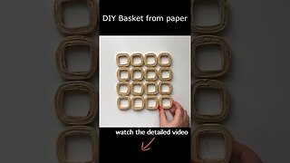 DIY Basket from paper