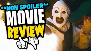 Terrifier 2 **NON SPOILER** Review | #terrifier2 #moviereview #horrorcommunity #arttheclown