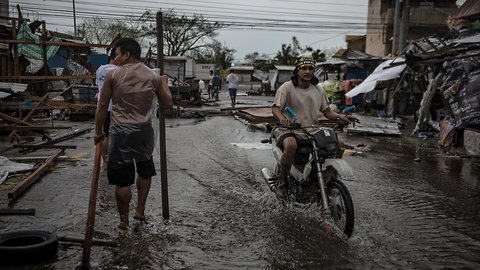 Typhoon Mangkhut Hits China As Death Toll In Philippines Rises