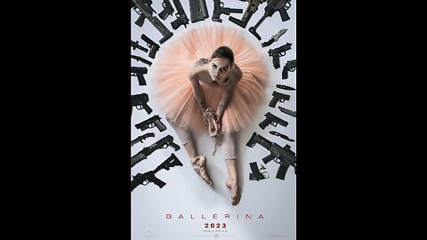 BALLERINA - A JOHN WICK SPIN-OFF OFFICIAL FIRST TRAILER (2024) #keanureeves #Anadearmas #lionsgate