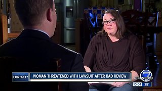 Denver business threatens to sue woman over negative online review