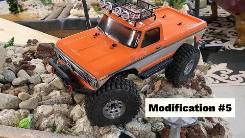 Modification #5 Big Tires on the Ford F-150 Traxxas Trx-4
