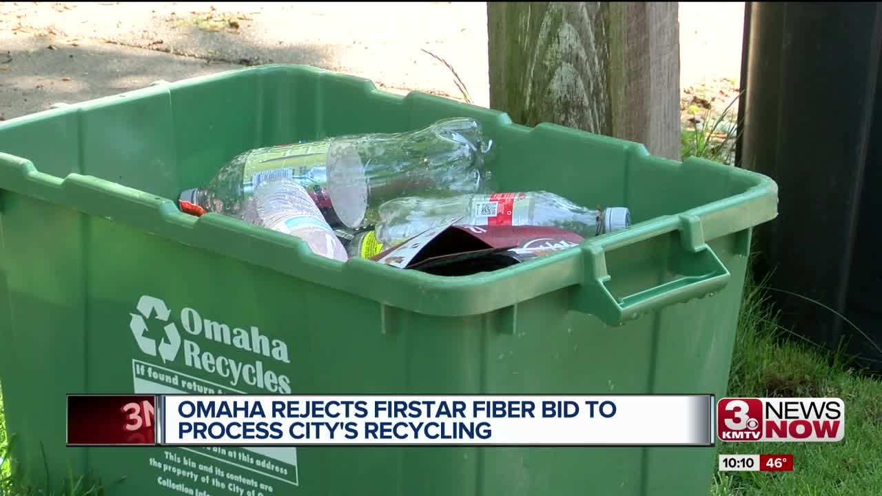 Omaha rejects Firstar Fiber bid to process city's recycling