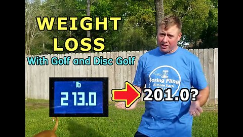 You Can Lose 12 Pounds with Golf and Disc Golf
