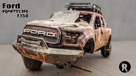 Restoration Pickup Truck Ford Raptor F150 4x4 Abandoned