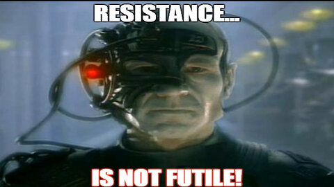 Militia Killing The Borg (debunking resistance is futile myth)