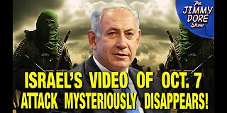 Video From Israel's Surveillance Cameras On Oct. 7th MYSTERIOUSLY DISAPPEARS