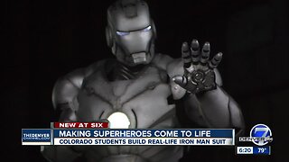 Students at the Colorado School of Mines have built the closest thing to a real-life 'Iron Man' suit