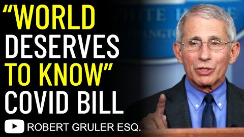 “World Deserves to Know” COVID Bill