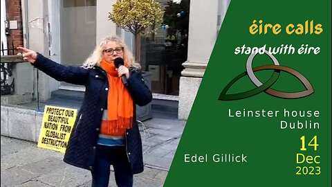 Edel Gillick - éire calls, Leinster House, 14 Dec 2023