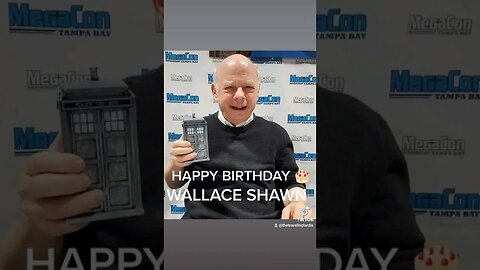 🎂 #TARDIS 🎂 #HAPPYBIRTHDAY #WALLACESHAWN #INCONCEIVABLE #THEPRINCESSBRIDE #SUBSCRIBE #SHORTS