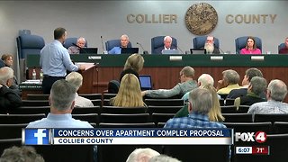 Plan for apartment complex angers neighbors in North Naples