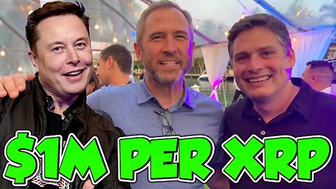 Elon Musk States $1M an XRP! 💥 Ripple CEO and Elon Musk Together!!