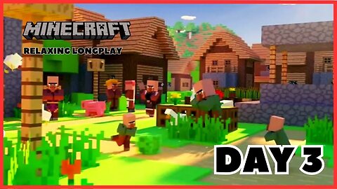 Minecraft Survival - Relaxing Longplay 100 DAYS COLLECT WOOD No Commentary 1.20 Episode 3