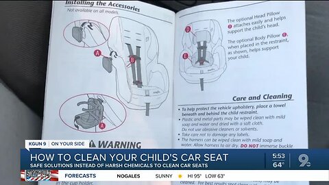 Consumer Reports: How to clean your child's car seat safely