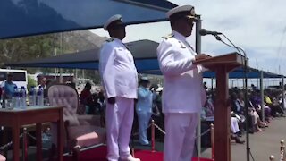 South Africa - Cape Town - Naval Junior Officers Graduation Ceremony (Video) (6bh)