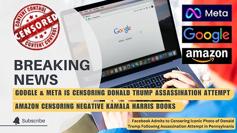Trump Censorship on Google and Meta - Facebook