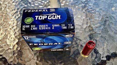 Federal Top Gun 12 Gauge Paper Wad 1 1/8 Ounce Lead 7.5 Shot - Breakdown