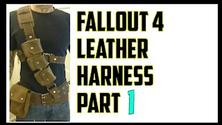 Fallout 4 Leather Chest Piece Harness Kit 01
