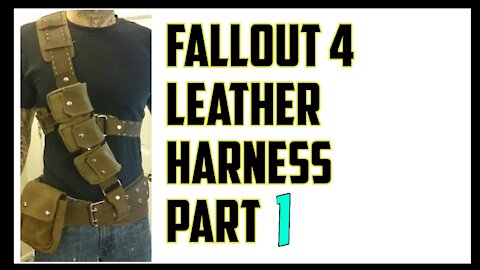 Fallout 4 Leather Chest Piece Harness Kit 01