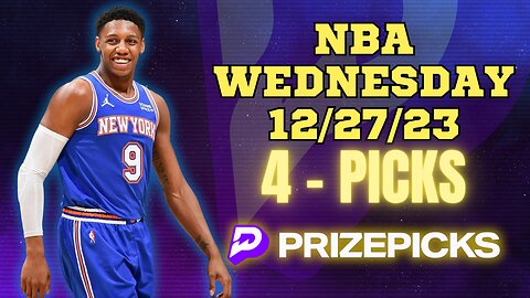 #PRIZEPICKS | BEST PICKS FOR #NBA WEDNESDAY | 12/27/23 | PROP BETS | #BESTBETS | #BASKETBALL | TODAY