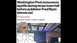 Washington Post Is Facing Layoffs & Publisher Storms Off, Another Example Of Failed Corporate Media