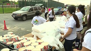 Helping immigrant families, Amigos of Baltimore County holds multiple food drives