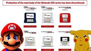 Nintendo is ending 3DS Production (The end of a great era)