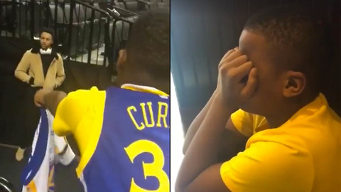 Steph Curry Completely Ignores 10-Year-Old Kid Asking For His Autograph