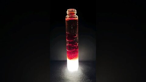 New Experiment🔥 #experiment #lavalamp #minibottleart #fun #shortvideo