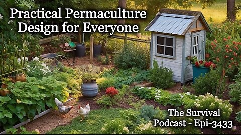 Episode-3433 - Practical Permaculture Design for Everyone