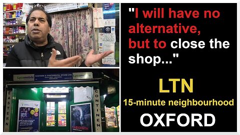 Local shop against the Oxford 15-min neighbourhood | OXFORD |18-2-23