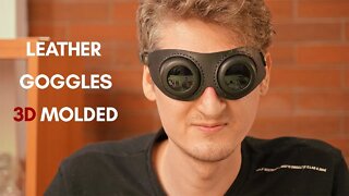 How to Make Leather Goggles with 3D Printed Molds