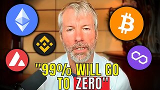 '99% Will Be Wiped Out...' Michael Saylor Last WARNING & FTX Crypto Collapse Reaction